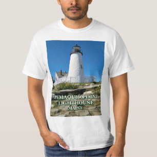 Camiseta Faro de Pemaquid Point, Maine