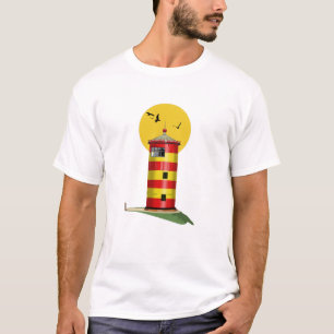 Camiseta Faro de Pilsum Alemania