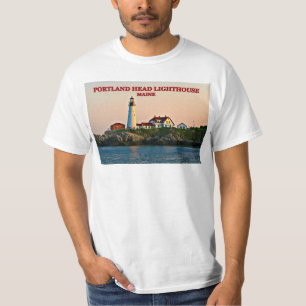 Camiseta Faro de Portland Head, Maine T-Shirt