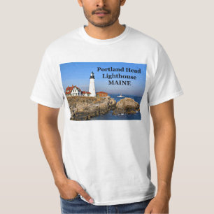 Camiseta Faro de Portland Head, Maine T-Shirt