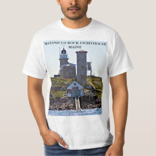 Camiseta Faro de Roca Matinicus, Maine