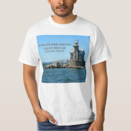 Camiseta Faro de Stratford Shoal, Connecticut