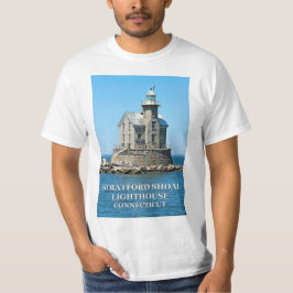 Camiseta Faro de Stratford Shoal, Connecticut