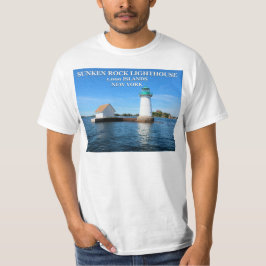 Camiseta Faro de Sunken Rock, Nueva York