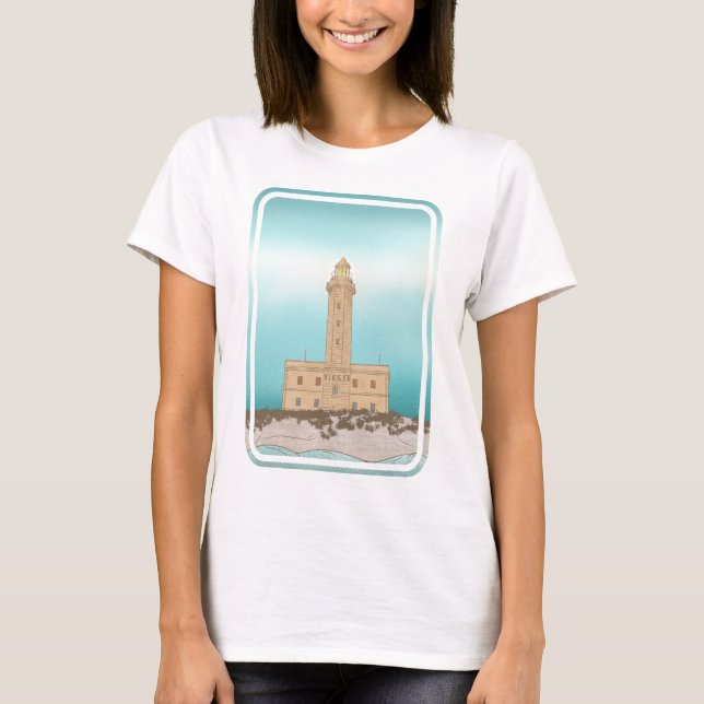 Camiseta Faro de Vieste Italia (Anverso)