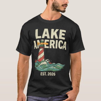 Camiseta Faro del Lago América Est 2026 Vintage Retro