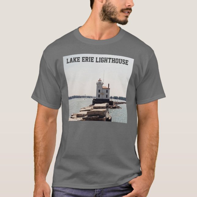 Camiseta Faro del Lago Erie (Anverso)