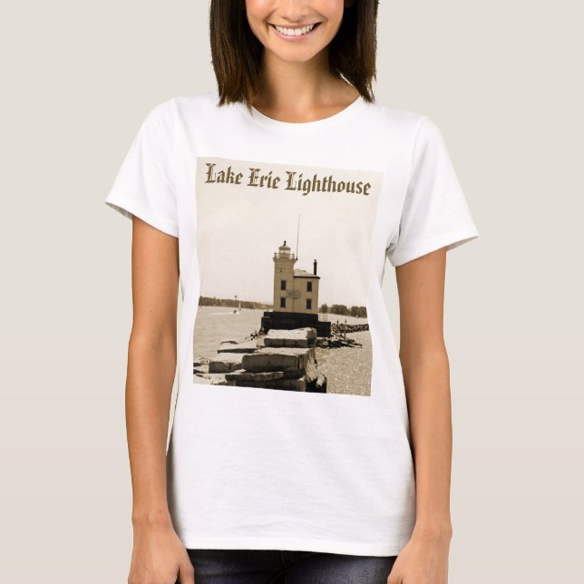 Camiseta Faro del Lago Erie (Anverso)