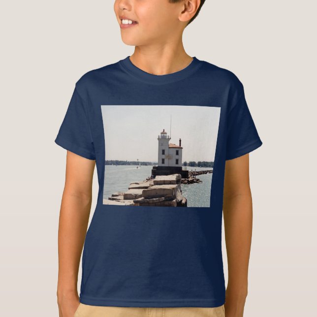 Camiseta Faro del Lago Erie (Anverso)