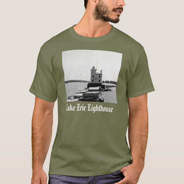 Camiseta Faro del Lago Erie T-Shirt (Anverso)