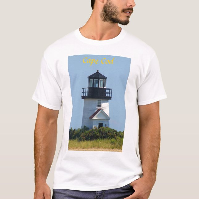 Camiseta Faro del puerto de Cape Cod Hyannis (Anverso)