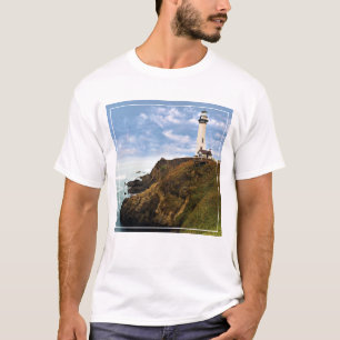 Camiseta Faro el   California del punto de la paloma