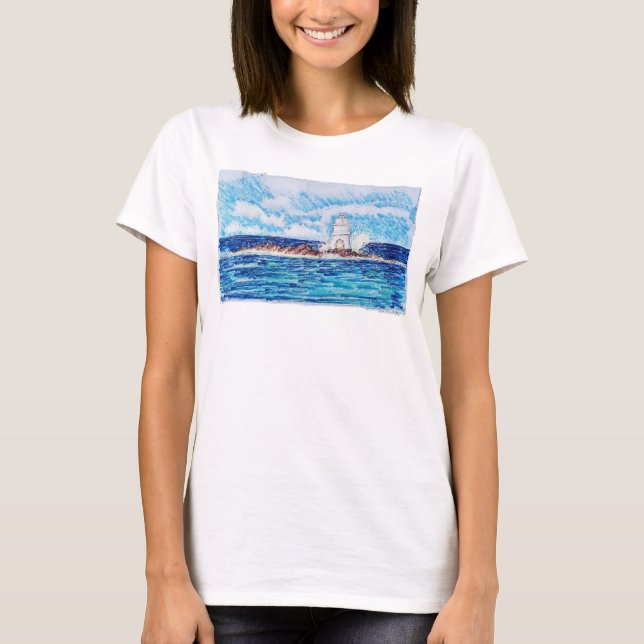 Camiseta Faro en Azul (Anverso)