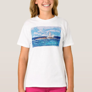 Camiseta Faro en Azul