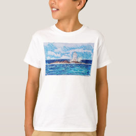 Camiseta Faro en Azul
