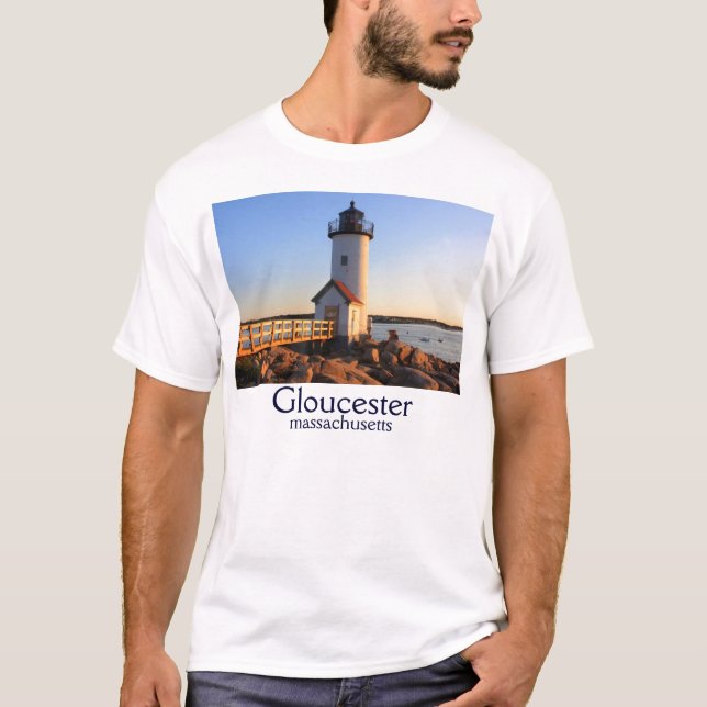 Camiseta Faro Gloucester de Annisquam (Anverso)