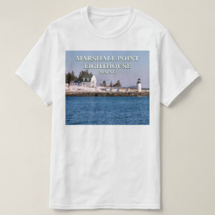 Camiseta Faro Marshall Point, Port Clyde Maine TShirt