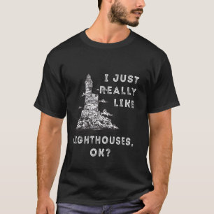 Camiseta Faro Me Gusta Realmente La Gaviota De Faros