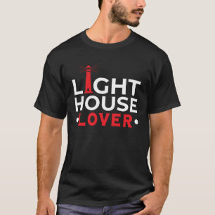Camiseta Faro Náutico junto al mar Me encanta el faro