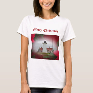 Camiseta Faro Nobska Point navidades