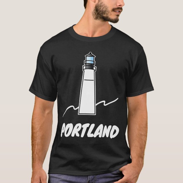 Camiseta Faro Portland (Anverso)