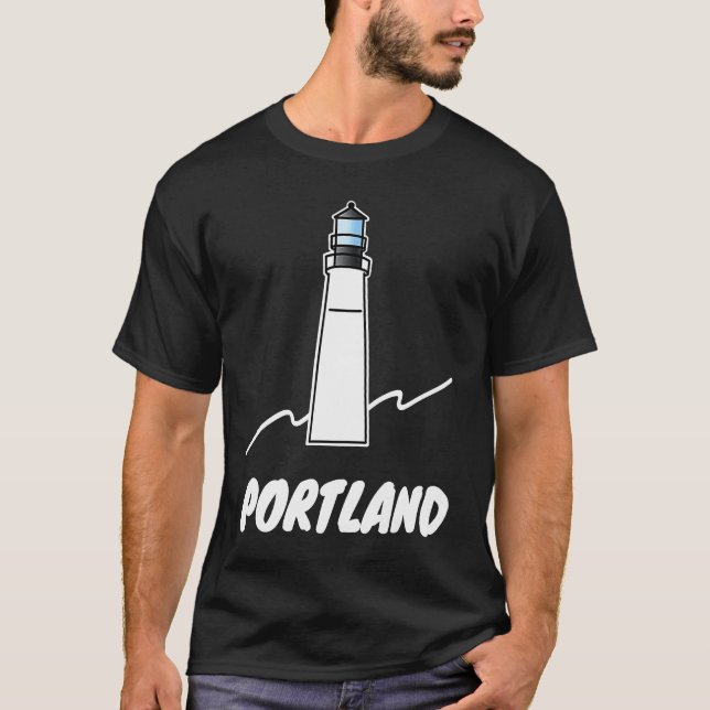 Camiseta Faro Portland (Anverso)