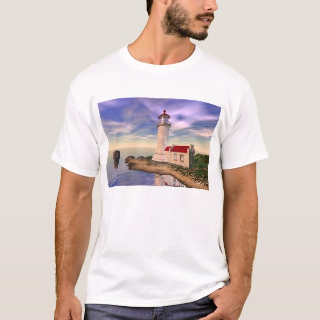 Camiseta Faro principal del norte (Anverso)