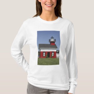 Camiseta Faro reubicado en la orilla en Douglas cerca