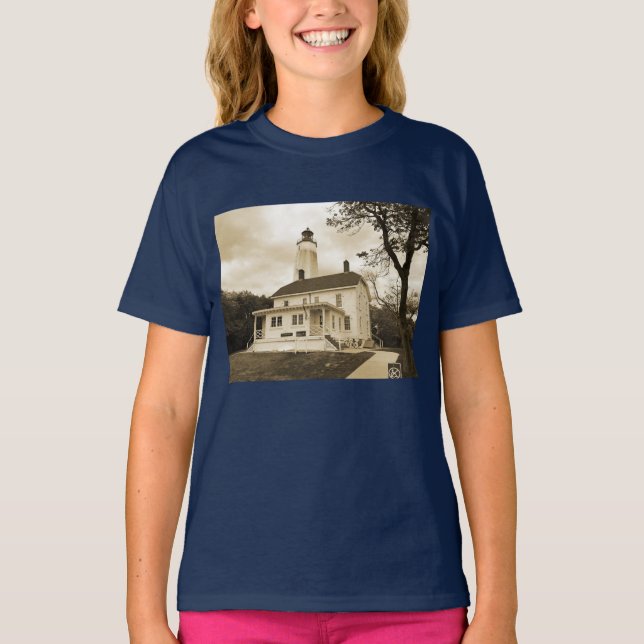 Camiseta Faro Sandy Hook (Anverso)