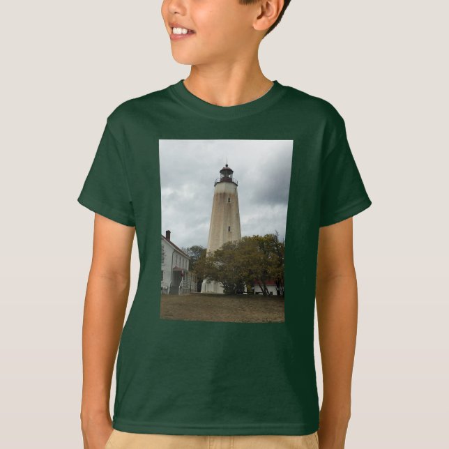 Camiseta Faro Sandy Hook (Anverso)