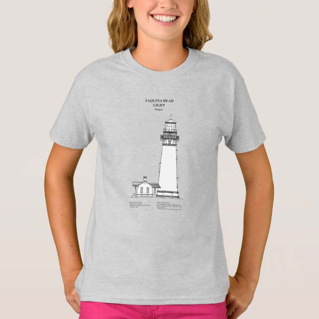 Camiseta Faro Yaquina Head - Oregon - SBD (Anverso)