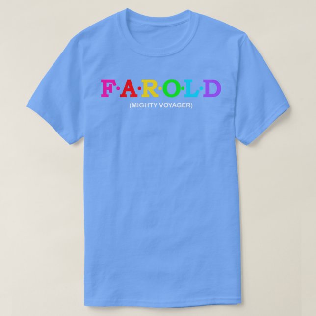 Camiseta Farold Mighty Voyager (Diseño del anverso)