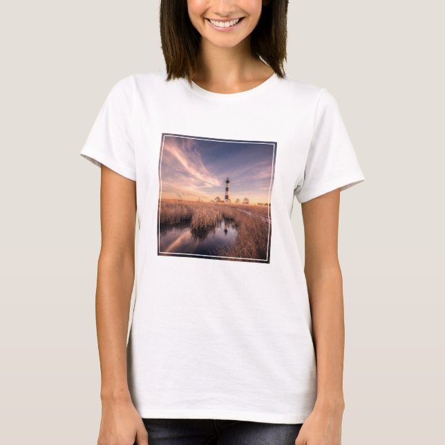 Camiseta Faros | Bodie Island Outerbanks NC (Anverso)
