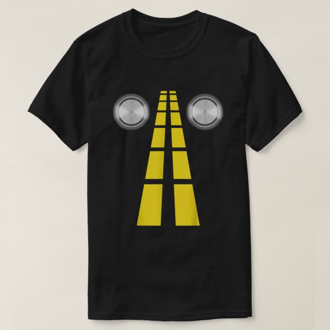 Camiseta Faros De Cerebro Con Marcadores De Carretera Vesti (Diseño del anverso)