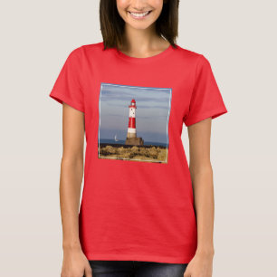 Camiseta Faros   Faro de Beach Head en Inglaterra