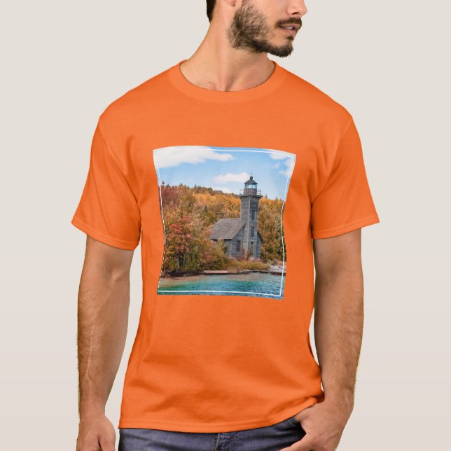 Camiseta Faros | Gran Isla Luz del Canal Este (Anverso)