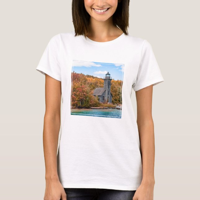 Camiseta Faros | Gran Isla Luz del Canal Este (Anverso)