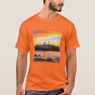 Camiseta Faros Nubble Lighthouse Maine