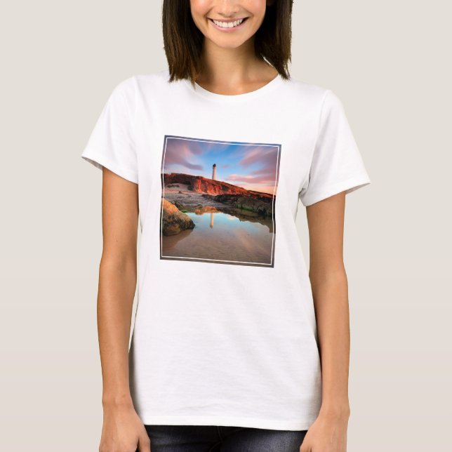 Camiseta Faros | Sea-Light Lossiemouth Scotland (Anverso)