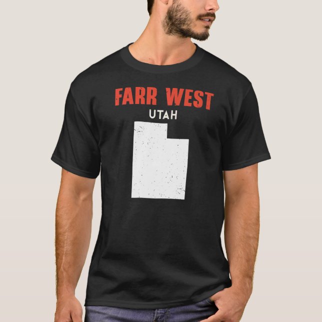 Camiseta Farr West Utah Estados Unidos de América Viajes Ut (Anverso)