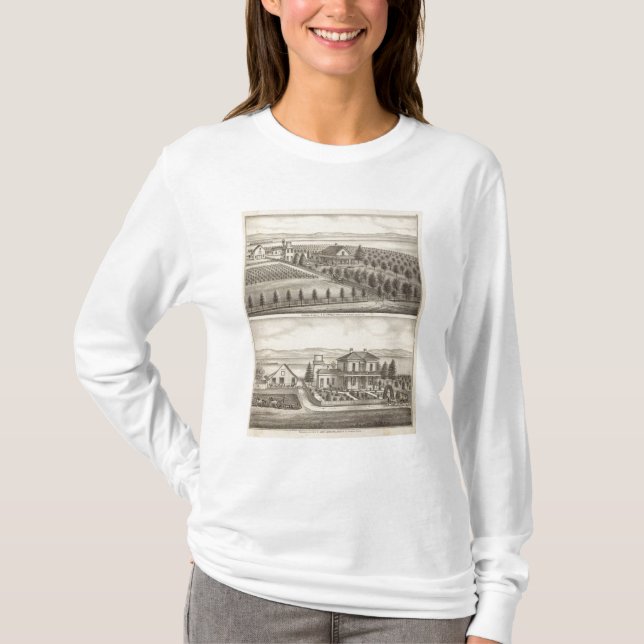 Camiseta Farrelly, residencias de Mathews, granjas (Anverso)