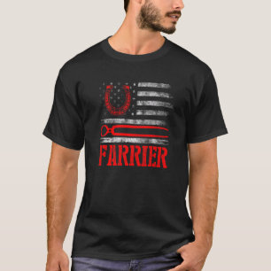 Camiseta Farrier Horseshoe Hoof Trimming Equine Sho2