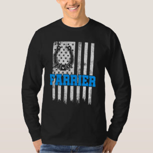 Camiseta Farrier Horseshoe Hoof Trimming Equine Sho3