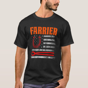 Camiseta Farrier Horseshoe Hoof Trimming Equine Shoeing 39