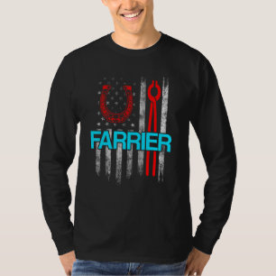 Camiseta Farrier Horseshoe Hoof Trimming Equine Shoeing 40