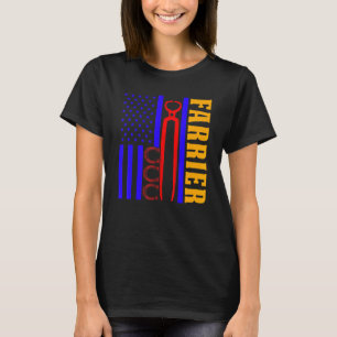 Camiseta Farrier Horseshoe Hoof Trimming Equine Shoeing 60