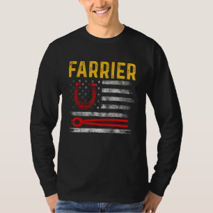 Camiseta Farrier Horseshoe Hoof Trimming Equine Shoeing 93