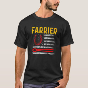 Camiseta Farrier Horseshoe Trimming Equine Shoecuer _2