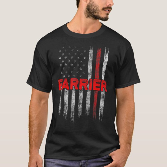 Camiseta Farrier Horseshoe Trimming Equine Shoeing _26 (Anverso)