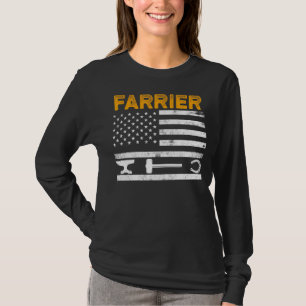 Camiseta Farrier Horseshoe Trimming Equine Shoeing _45